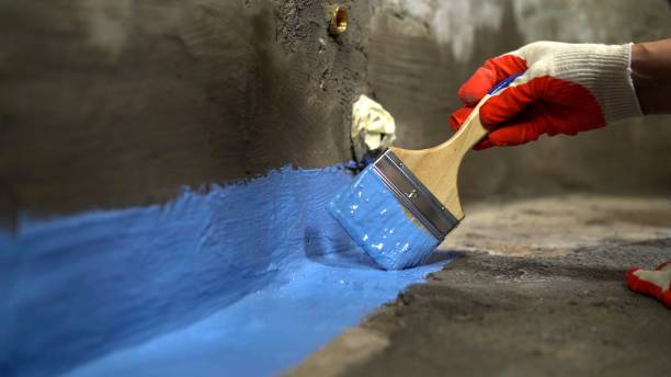 SJ Waterproofing Pros commercial waterproofing team near Oakford, IN